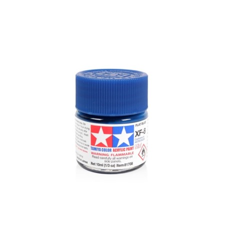 81708 - Acrylic Mini XF-8 Flat Blue