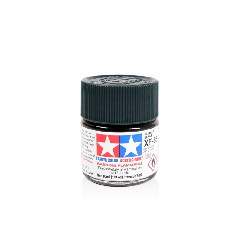 81785 - Acrylic Mini XF-85 Rubber Black