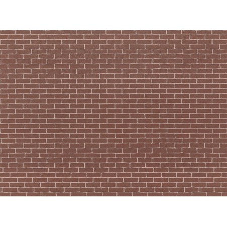 87168 - Diorama Material Sheet (Red Brickwork)