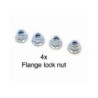 9805557 - 4Mm Flange Lock Nut (4Pcs)