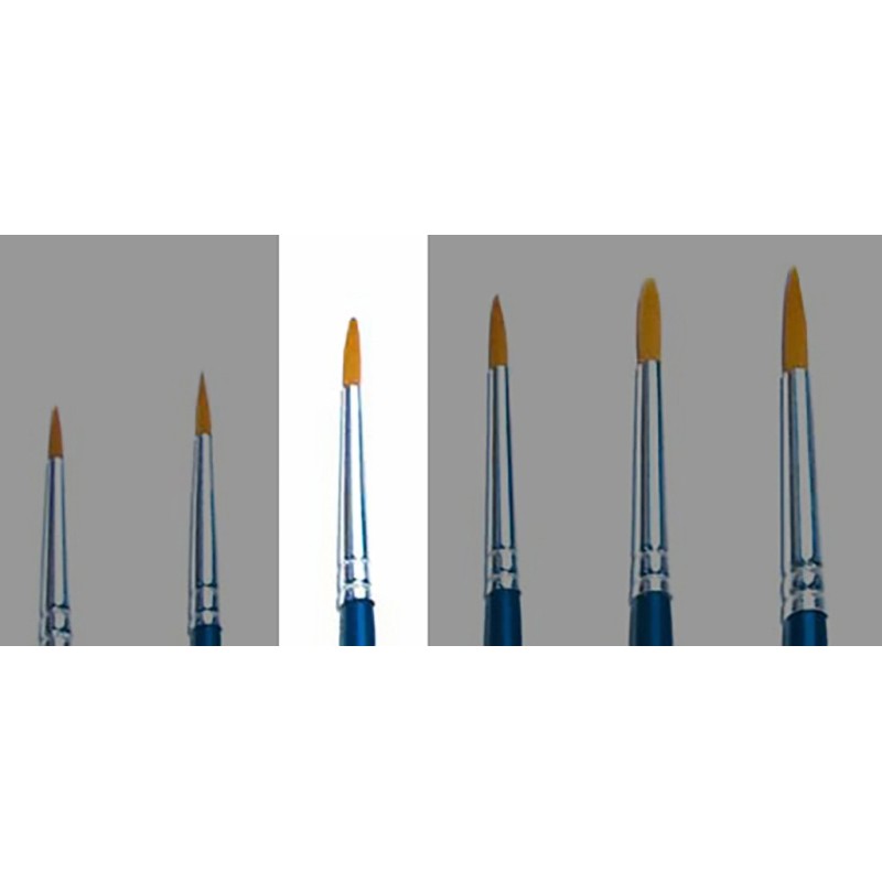 A52203 - 0 Brush Synthetic Round Single Pack