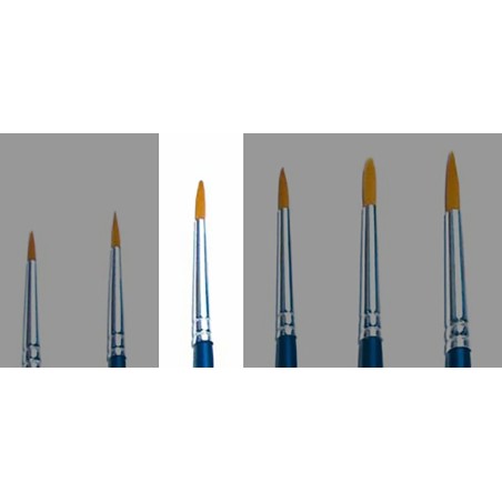 A52203 - 0 Brush Synthetic Round Single Pack