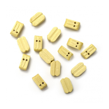 AL8523 - Double Block Boxwood 7Mm