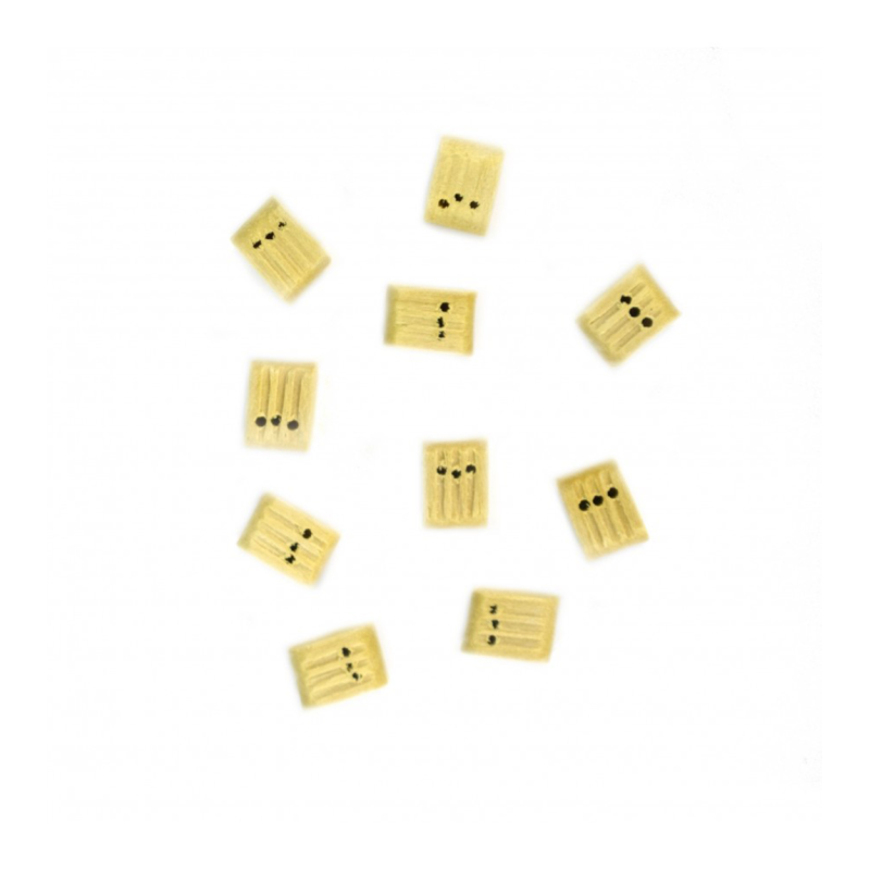 AL8532 - Triple Block Boxwood 7Mm (10U)