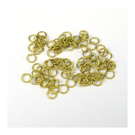 AL8619 - Brass Rings 4Mm (100U)