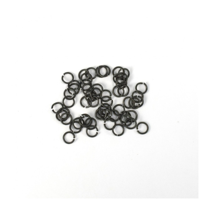 AL8620 - Brass Rings Pavonado 4Mm (50U)