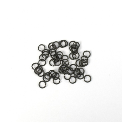 AL8620 - Brass Rings Pavonado 4Mm (50U)