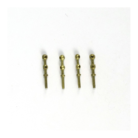 AL8655 - Stanchions 2 Holes 2 X 14Mm (8U)