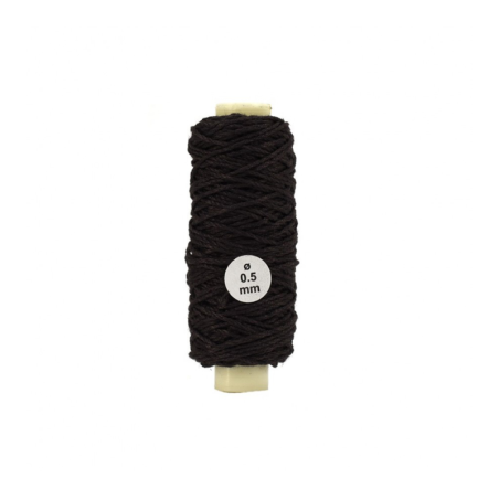 AL8807 - Cotton Thread Brown 0.50Mm