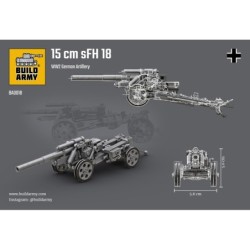 B0018 - German 15cm SFH 18 Artillery
