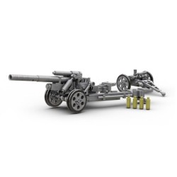 B0018 - German 15cm SFH 18 Artillery