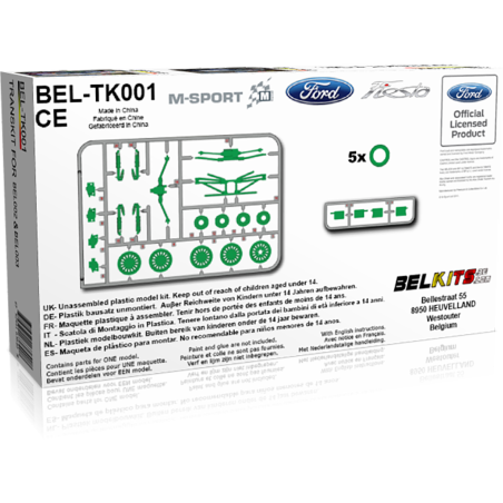 BELTK001 - Transkit Ford Fiesta Gravel