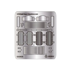 BX24035 - Audi Quattro S1 E2 Montecarlo Rally 1986 2  (rebox BEE-24017)