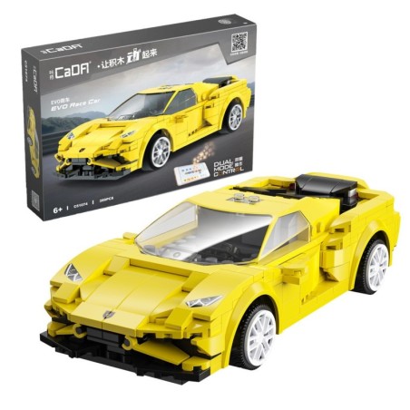 C51074W - Yellow Evo Sports Car - 289 pcs