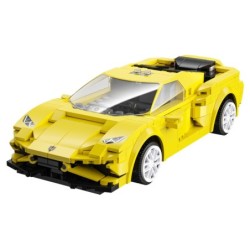 C51074W - Yellow Evo Sports Car - 289 pcs
