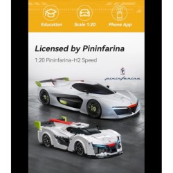 C51090W - 1:20 Pininfarina H2 Speed - 296 pcs