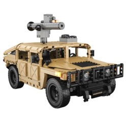 C51202W - 1:14 Military Desert Humvee - 628 pcs