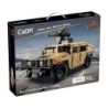 C51202W - 1:14 Military Desert Humvee - 628 pcs