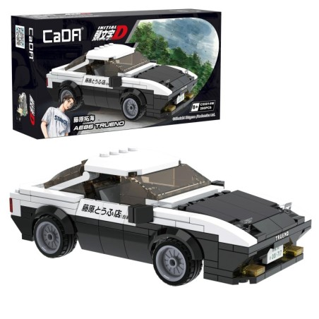 C55014W - Initial D 1:24 Toyota Trueno AE86 Car - 280 pcs