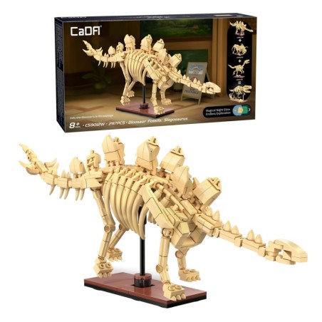 C59012W - Dinosaur Fossils: Stegosaurus - 297 pcs