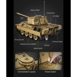 C61073W - Panther Tank - 907 pcs