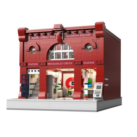 C66008W - London subway station -  1836 pcs