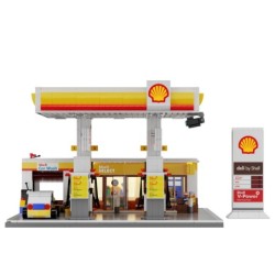 C66026W - Shell Retail Station - 1309 pcs