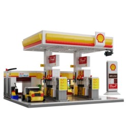 C66026W - Shell Retail Station - 1309 pcs