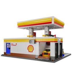 C66026W - Shell Retail Station - 1309 pcs