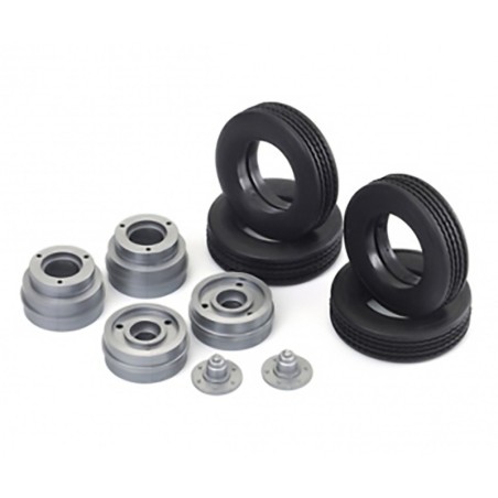 C907006 - Flat Bed Tyres With Rims