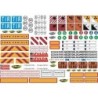 C907086 - Truck Caution Sign Sticker Sheet