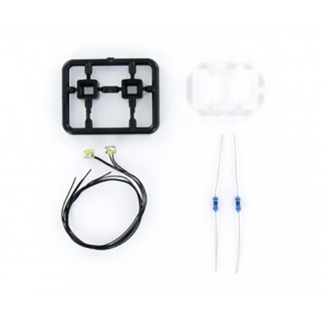 C907144 - 1:14 Lr Led Front/Rear Light Pcb(2) 7,2V