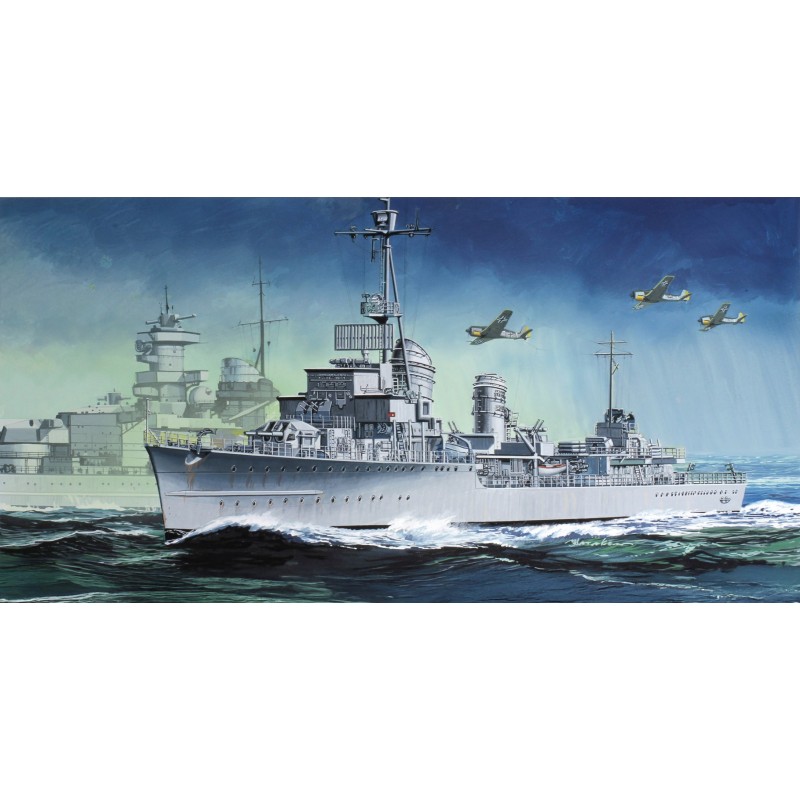 D1049 - 1/350 German Z-38 Destroyer (Smart Kit)