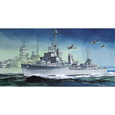 D1049 - 1/350 German Z-38 Destroyer (Smart Kit)