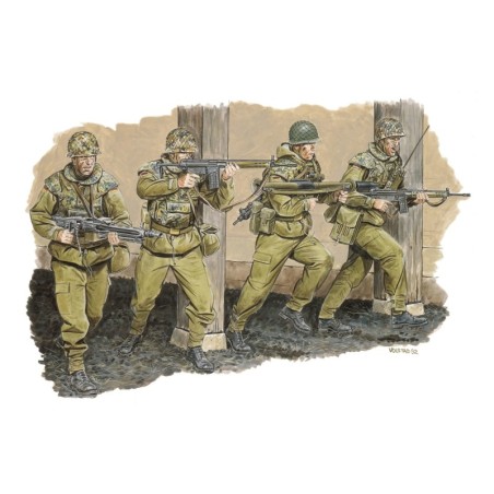 D3021 - 1/35 German Paratroopers