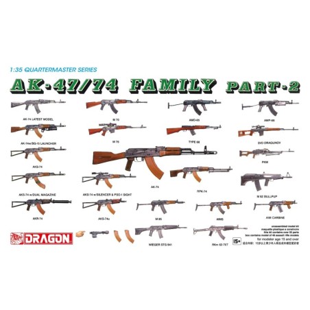 D3805 - 1/35 AK-47/74 Family Part 2