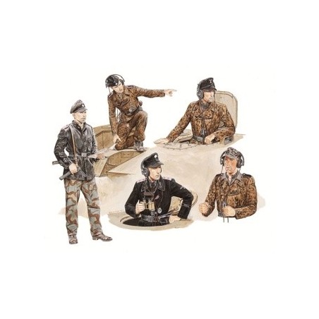 D6014 - German Tank Crew 1944/45