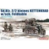 D6128 - Sd.Kfz.2/2 kleines Kettenkrad w/sch.Feldkable  (Driver and crew included)