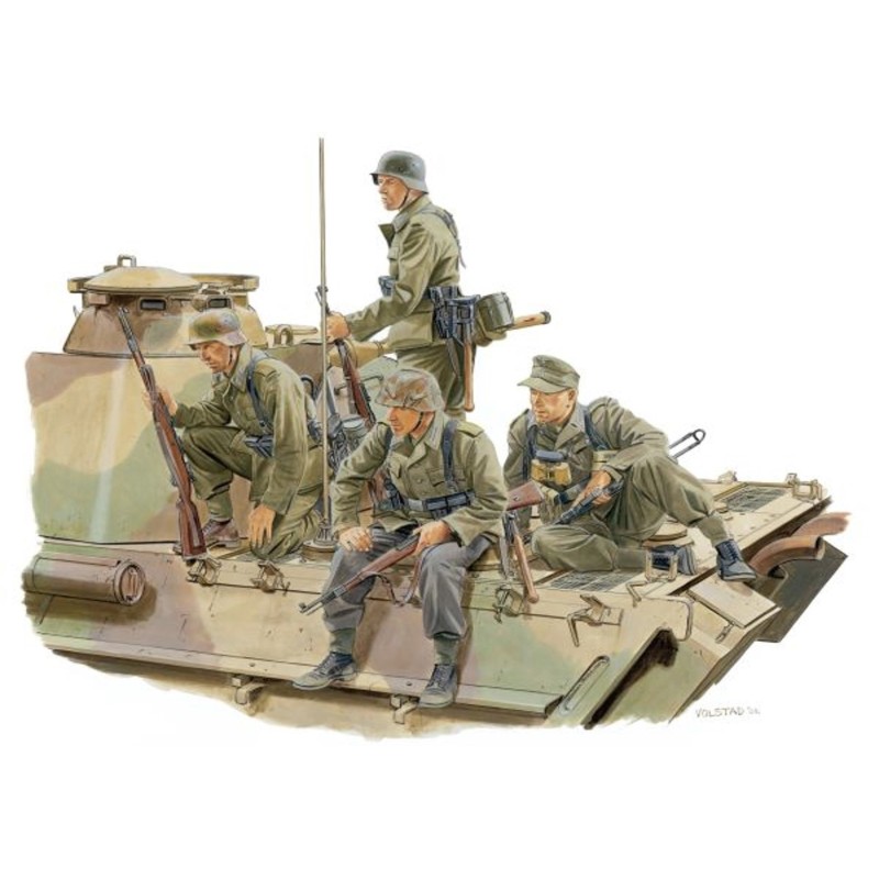 D6156 - 1/35 PANZER RIDERS (LORRAINE 1944)