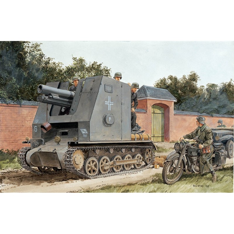 D6259 - 1/35 15Cm S.Ig33 (Sf) Auf Pz.