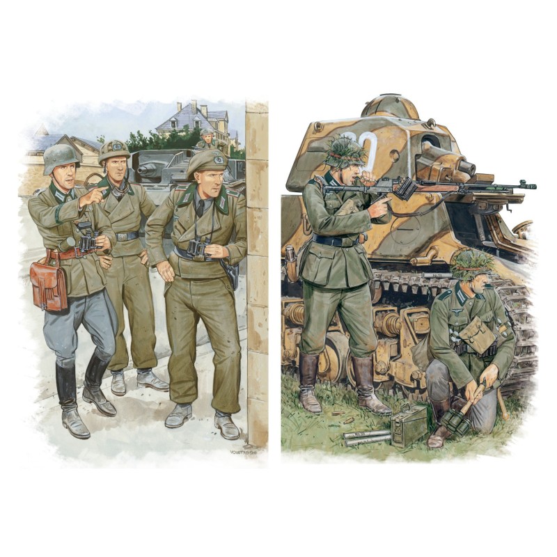 D6347 - Blitzkrieg In The West (France 1940) 5 Figures