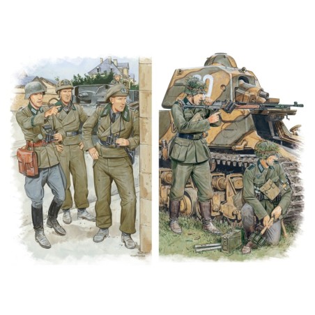 D6347 - Blitzkrieg In The West (France 1940) 5 Figures