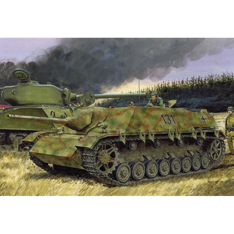 D6369 - 1/35 Jagdpanzer Iv L/48 W/Zimmerit