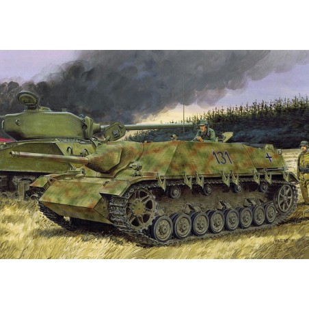 D6369 - 1/35 Jagdpanzer Iv L/48 W/Zimmerit