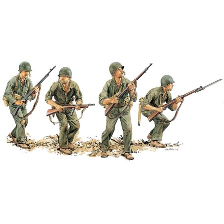 D6379 - 1/35 U.S. Marines Guadacanal 1942