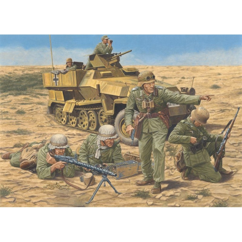 D6389 - 1/35 German Afrika Korps Infantry