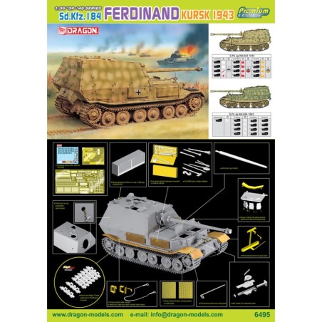 D6495 - 1/35 SD KFZ 184 Ferdinand Kursk