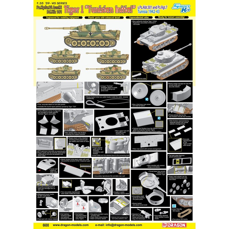 D6608 - 1/35 Tiger I Initial Production