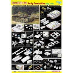 D6620 - StuG.III Ausf.F/8 Early Production Italy1943 (Smart Kit)
