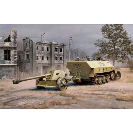 D6664 - 1/35 Sd.Kfz.251/1 Ausf.D mit 7.5cm PaK 40 (2 in 1)